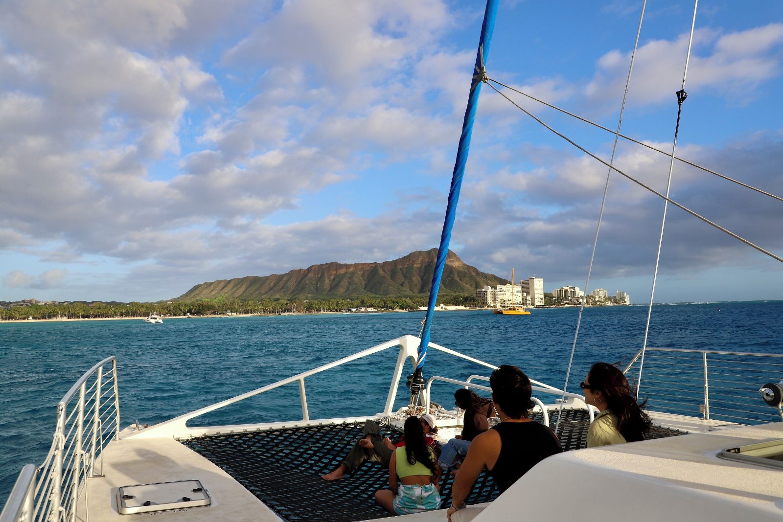 Catamaran Sail Profile