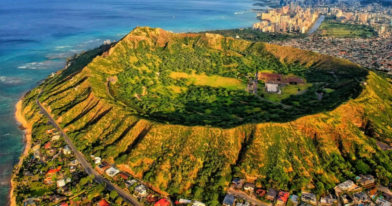 Diamond Head Backdrop