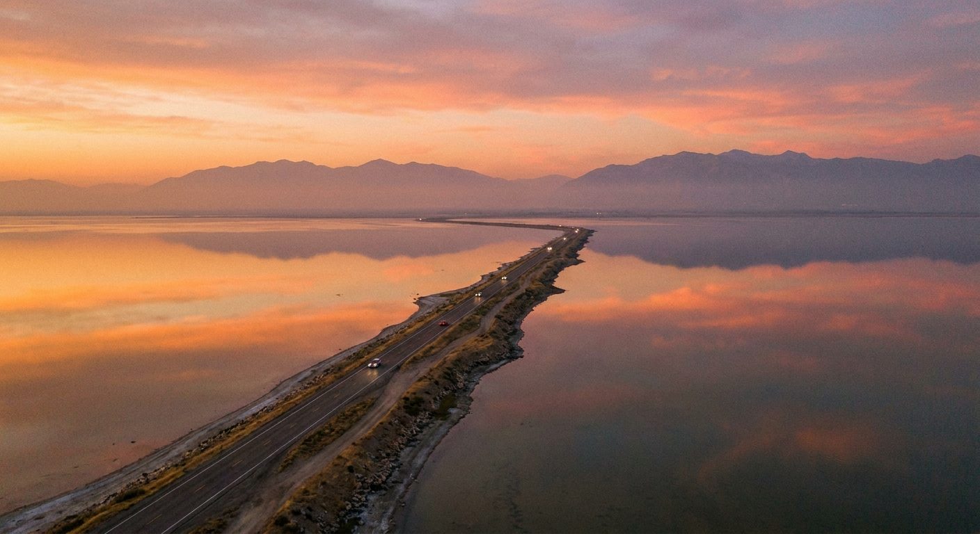 Antelope Island Causeway