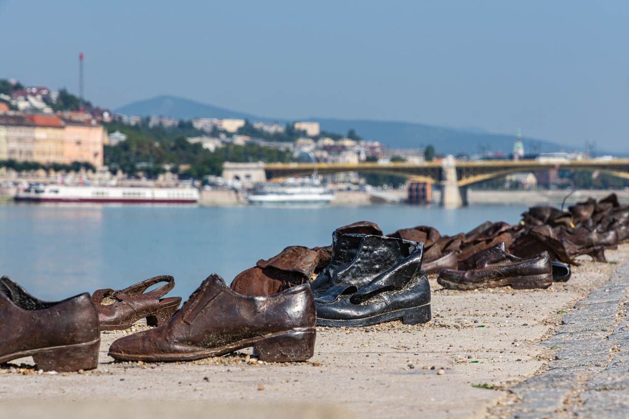 Shoes on the Danube Bank