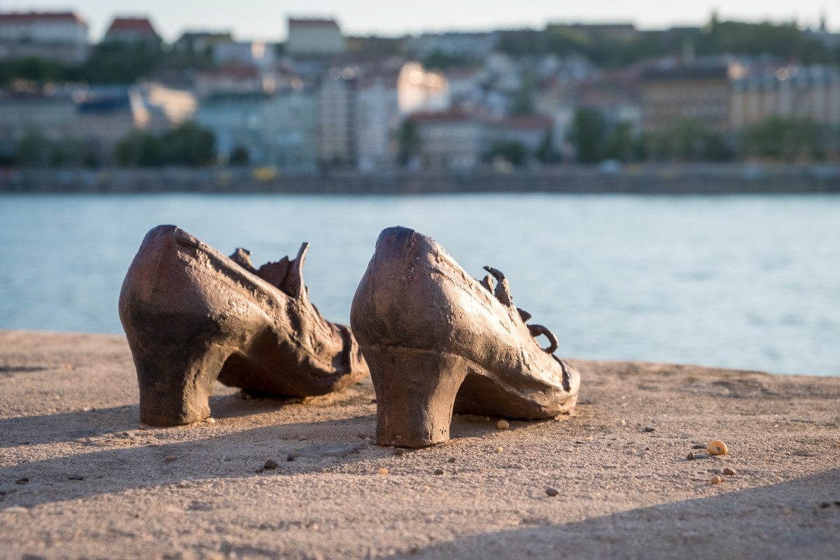 Shoes on the Danube Bank