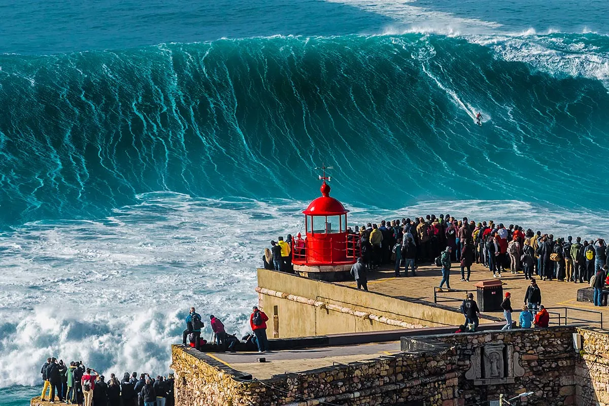 When Biggest Waves in Nazare