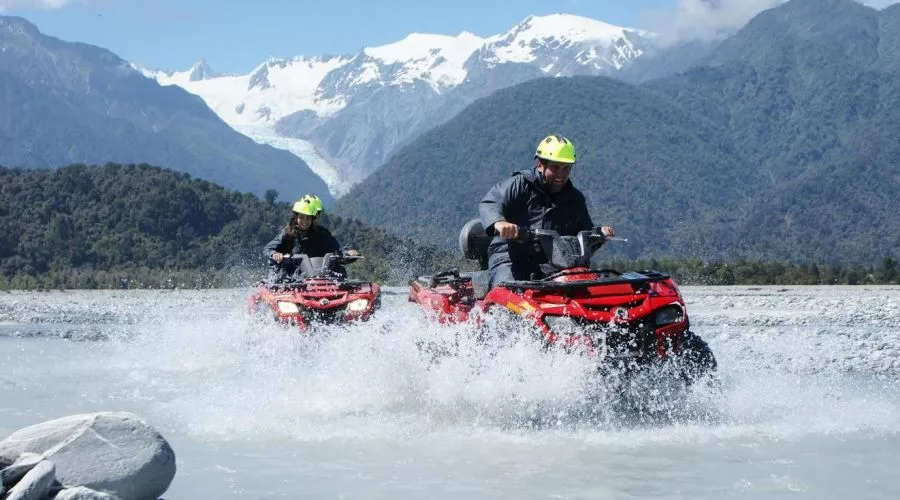 Franz Josef Town Scenic Glacier Quad Bike Tour With Gear