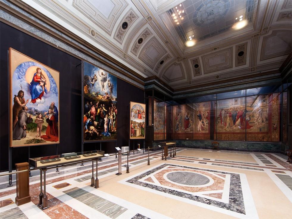 Pinacoteca and early galleries