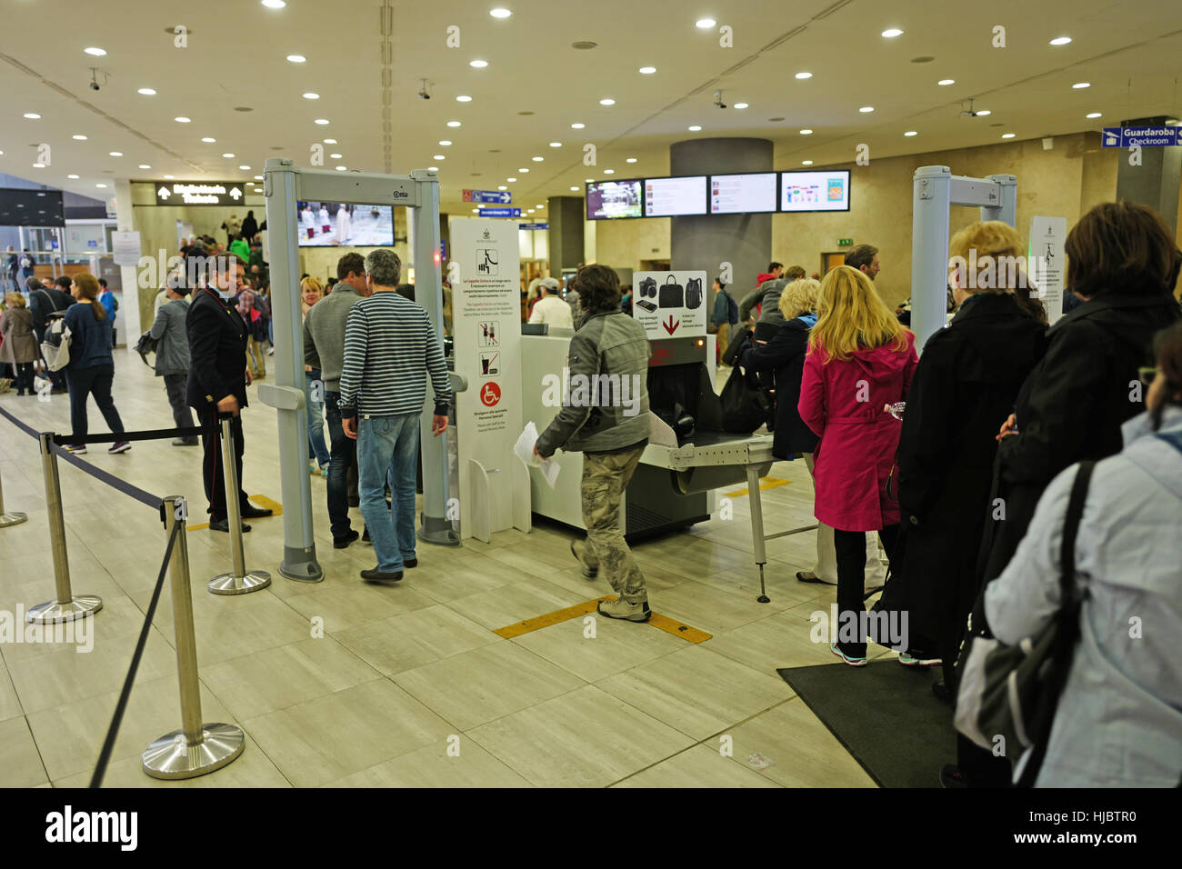 Security and cloakroom