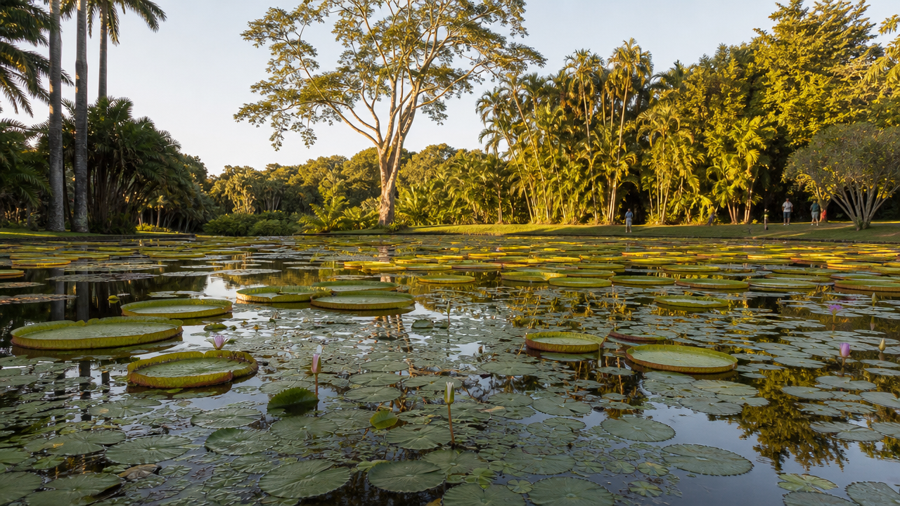 Pamplemousses Botanical Garden
