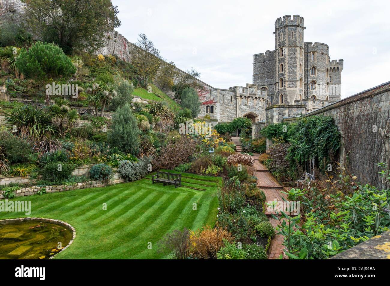 Moat Garden Close-Up