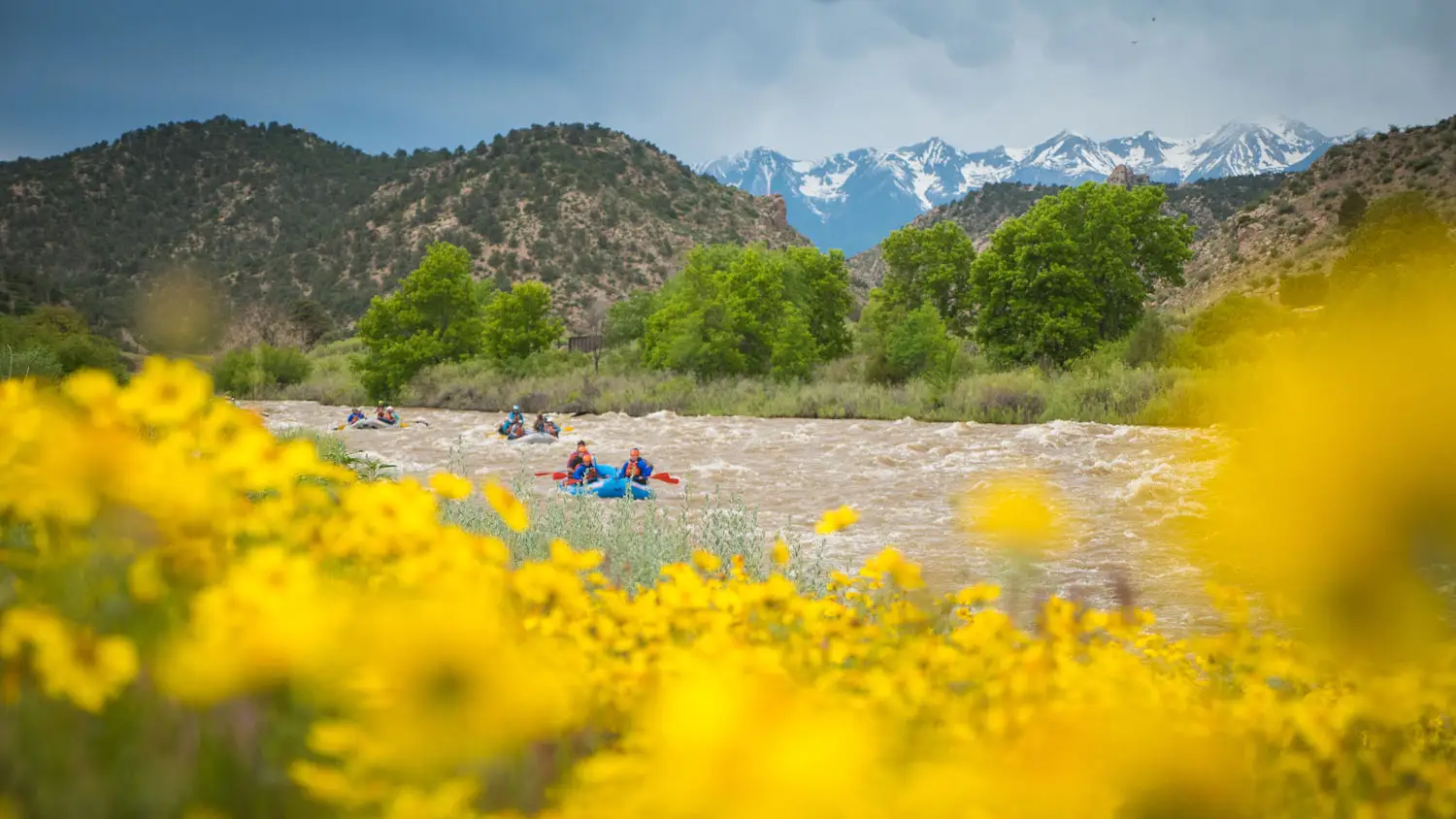 Bighorn Sheep Canyon Rafting Map