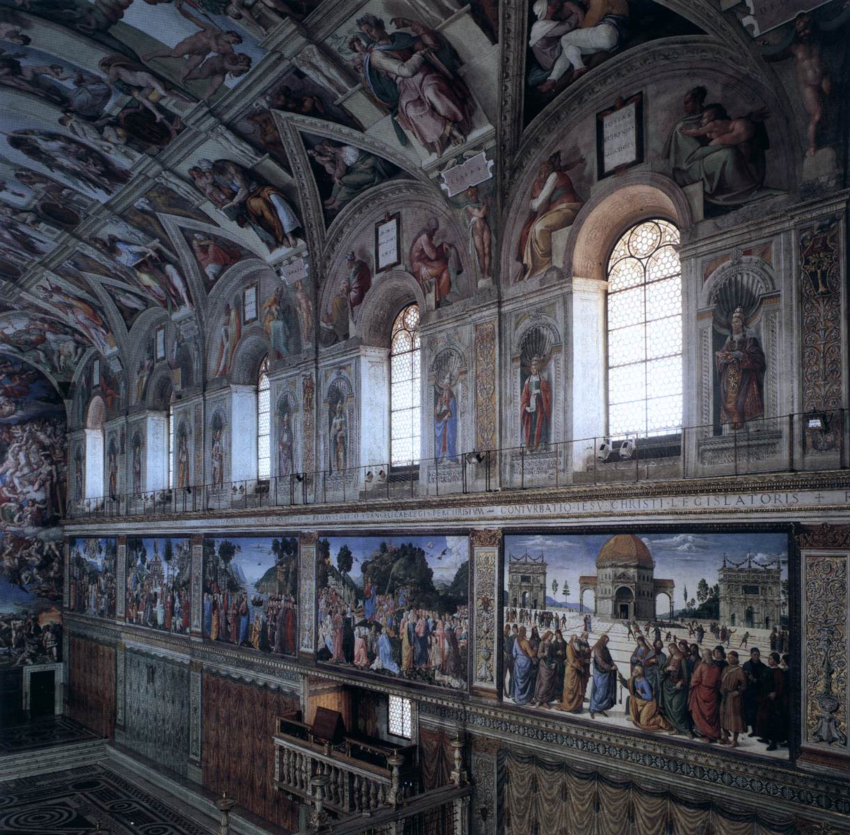 Wall Frescoes by Renaissance Masters