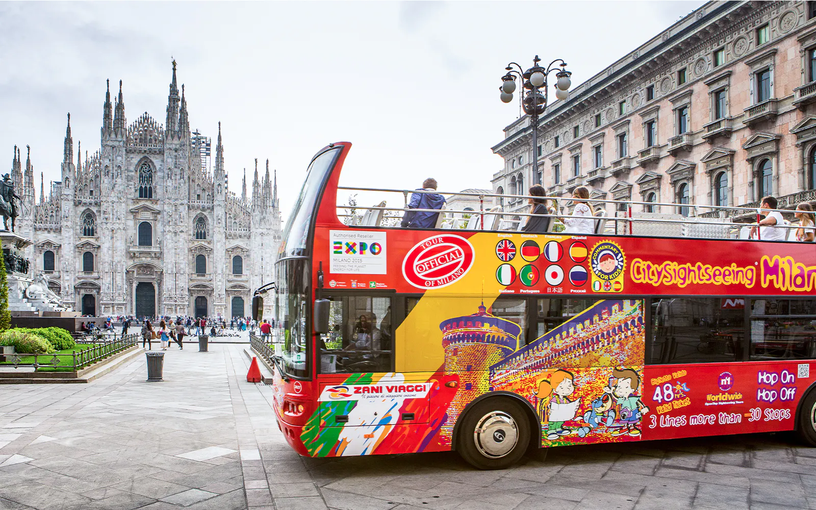 Milan Hop-On Hop-Off Bus Tours