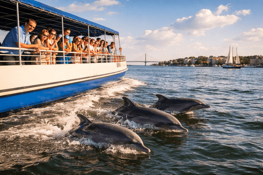 Can You Swim With Dolphins in Charleston Sc
