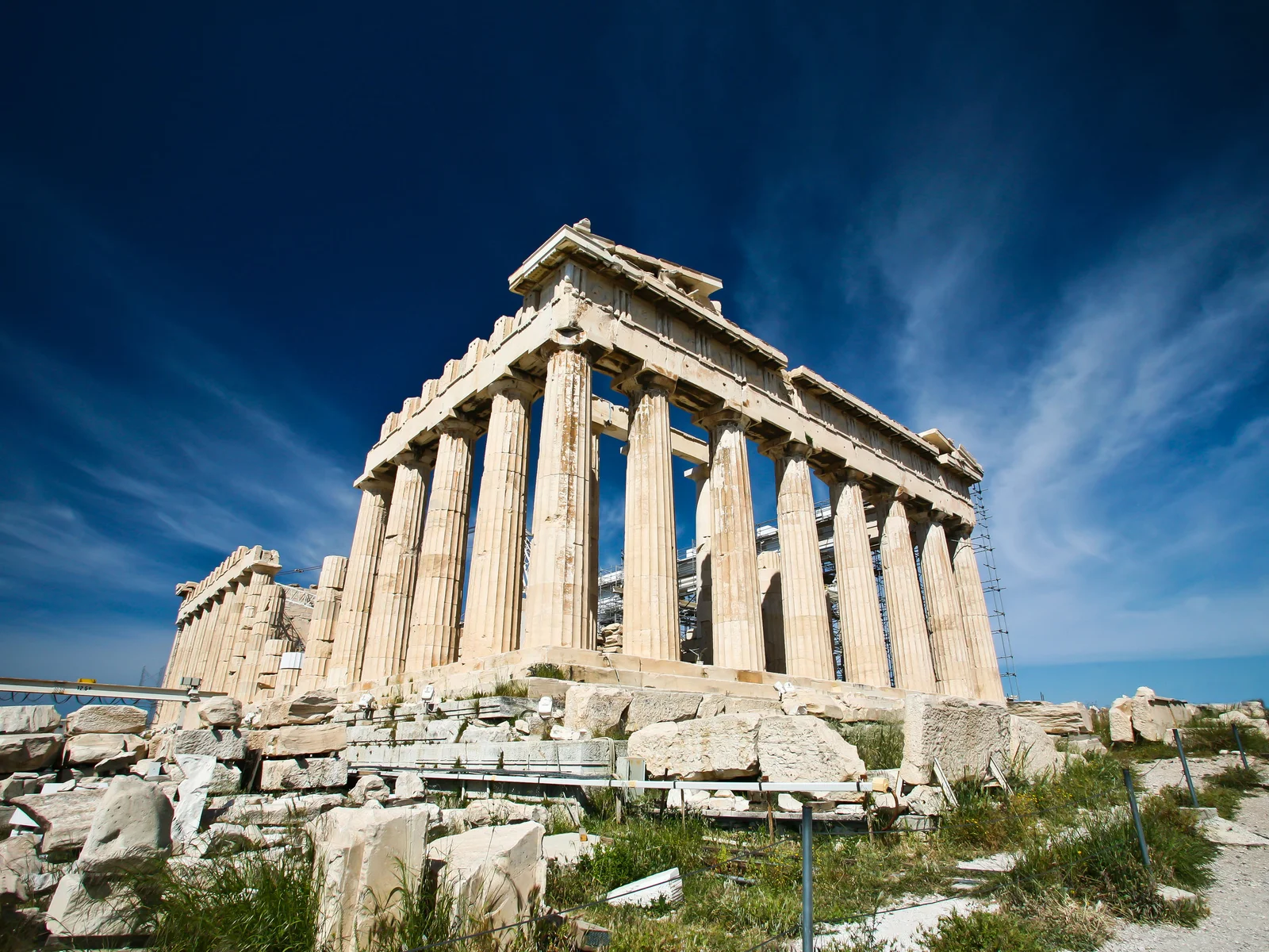 View the Parthenon
