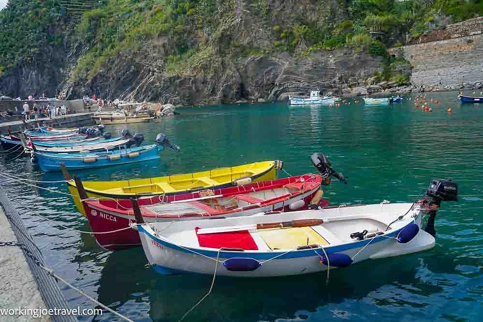 Vernazza Harbor