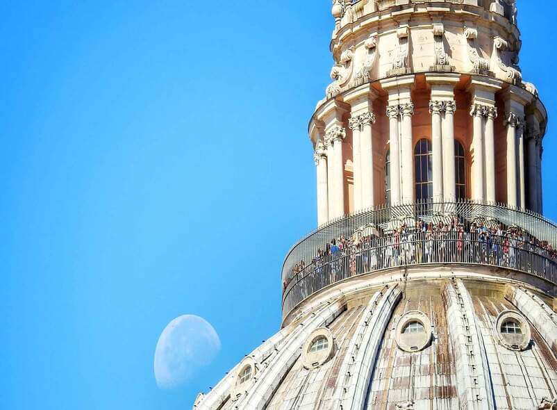 Dome Terrace at the Base of the Cupola