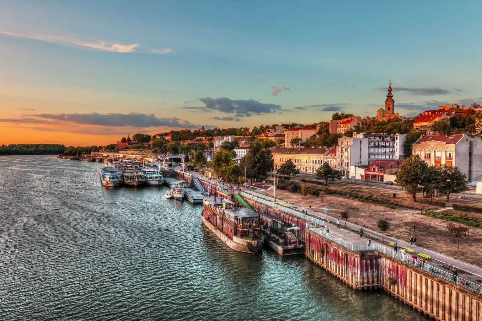 Belgrade River Cruise Port