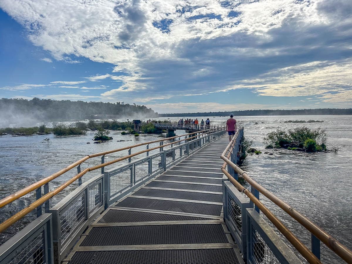 Iguazu Falls Brazilian Side Map