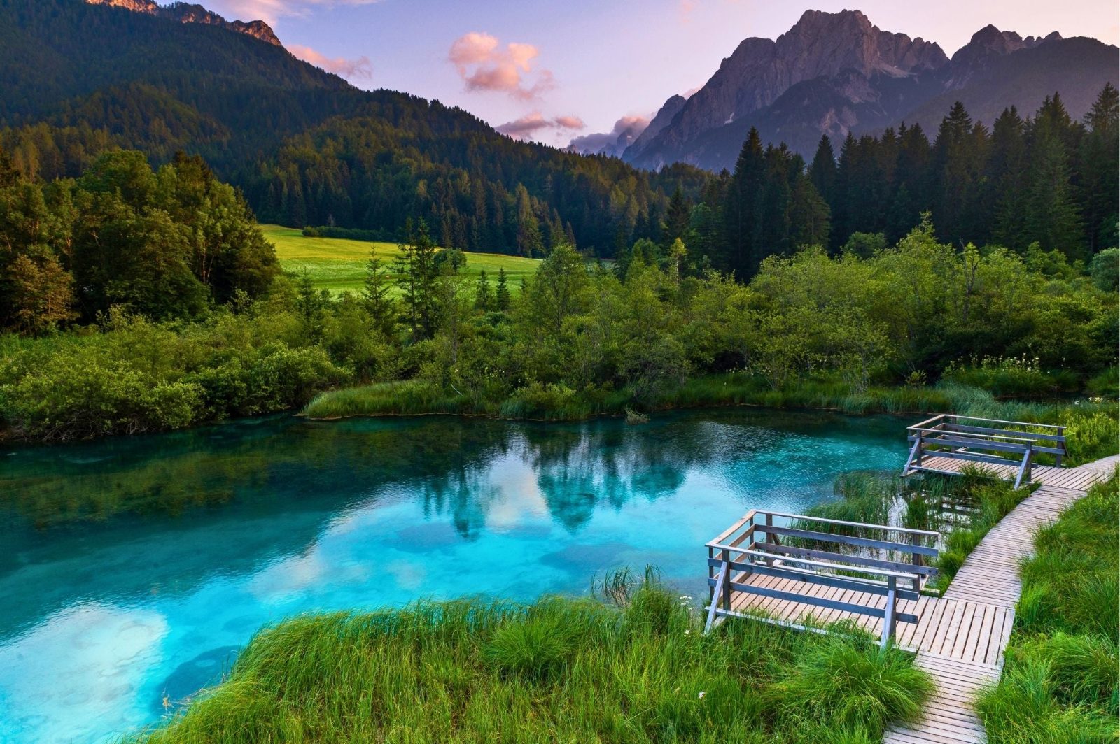 Sava River Emerald Pools