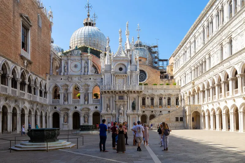 Doge's Palace Inner Courtyard