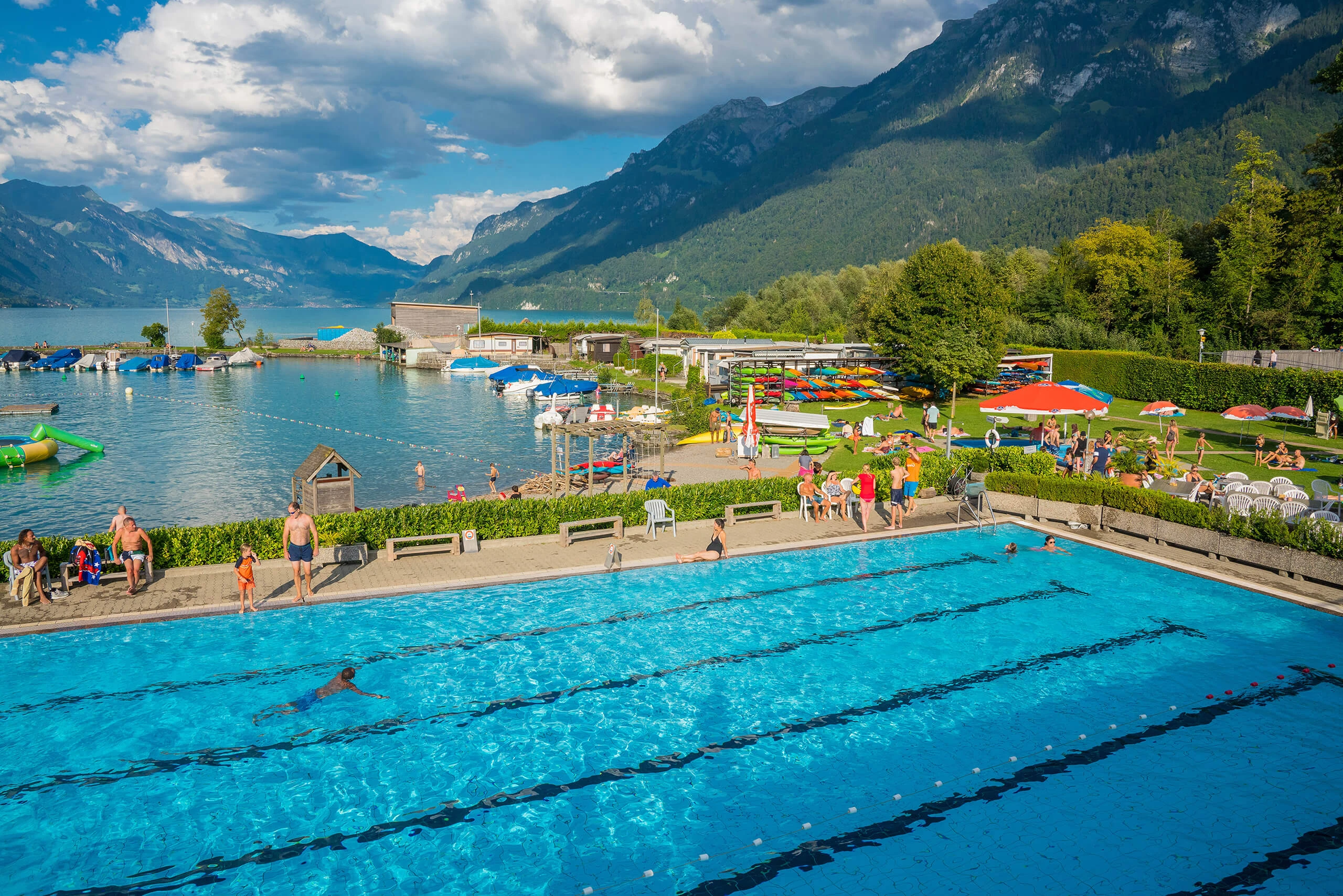 Where to Swim in Lake Brienz