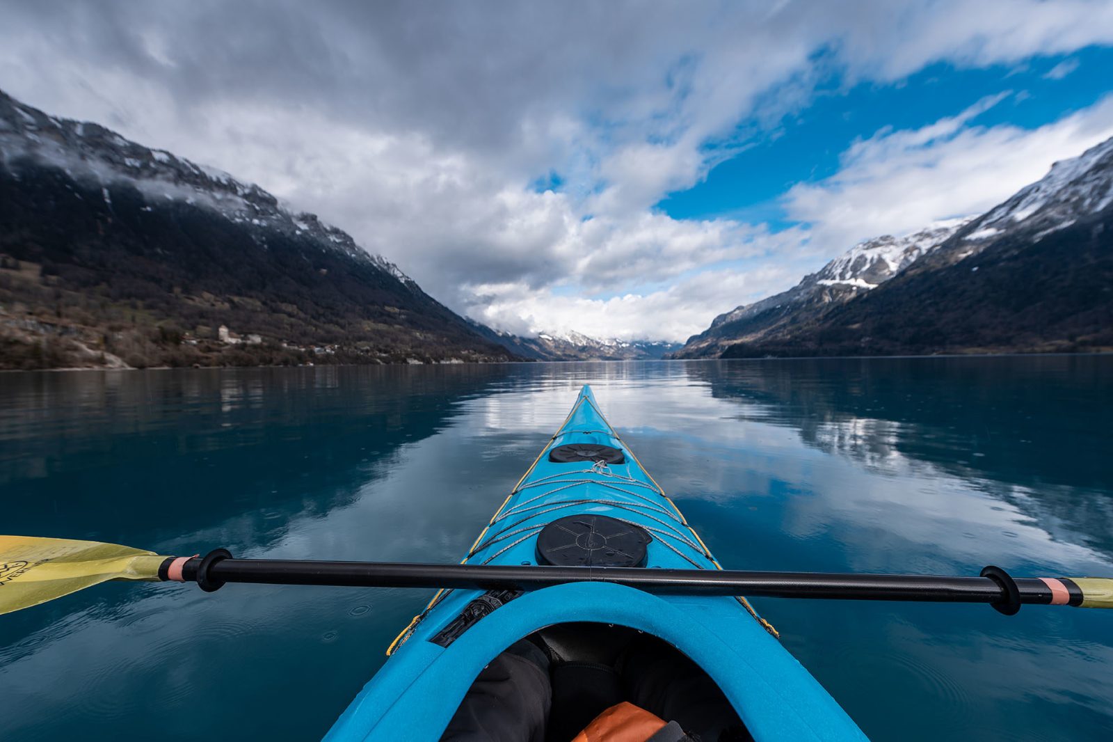 Lake Brienz Kayaking Winter