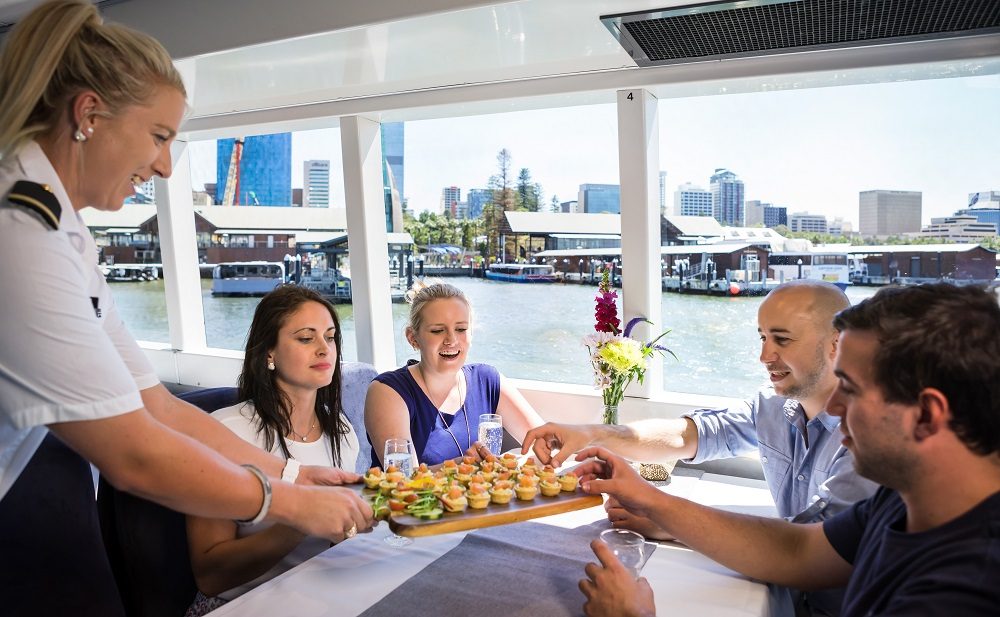 Swan River Lunch Cruise Menu