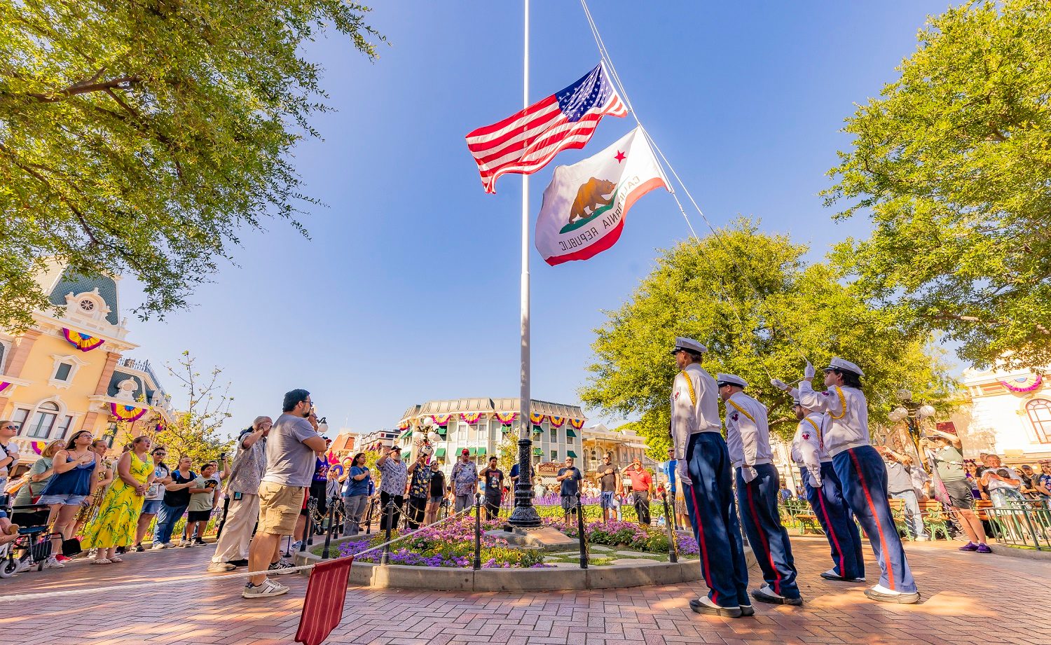 Nightly Flag Ceremony