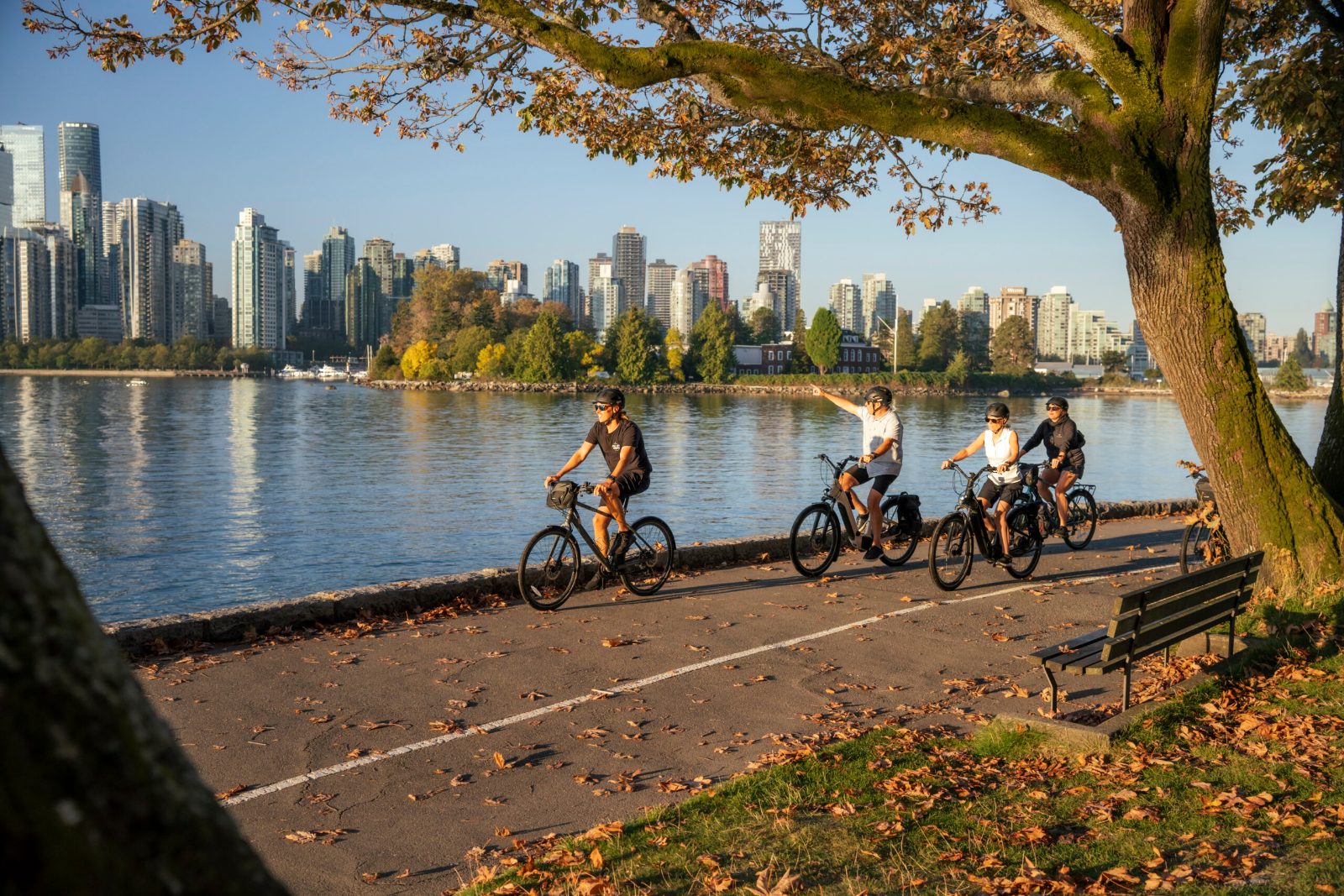Stanley Park Bike Path Map
