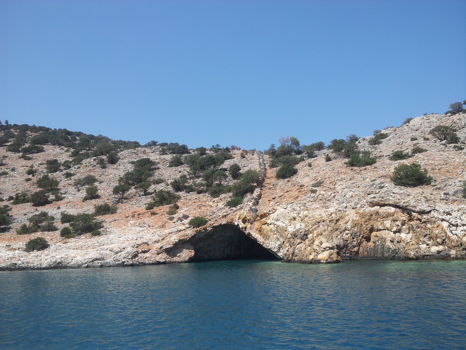 Boat Trip to Rina's Cave Naxos
