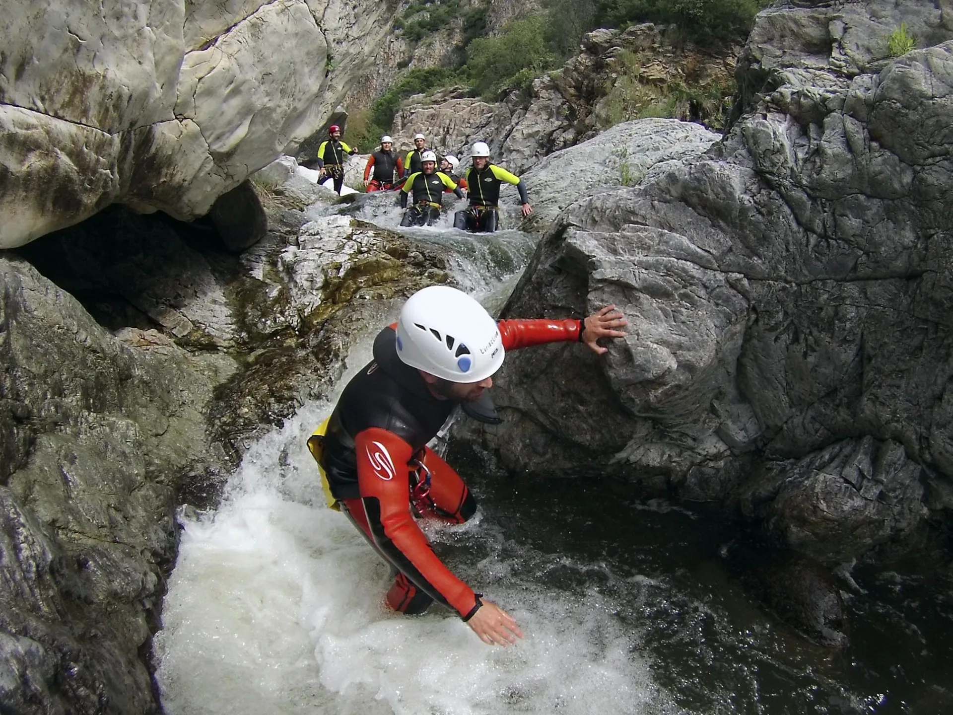 Canyoning in Benahavis Rio Guadalmina