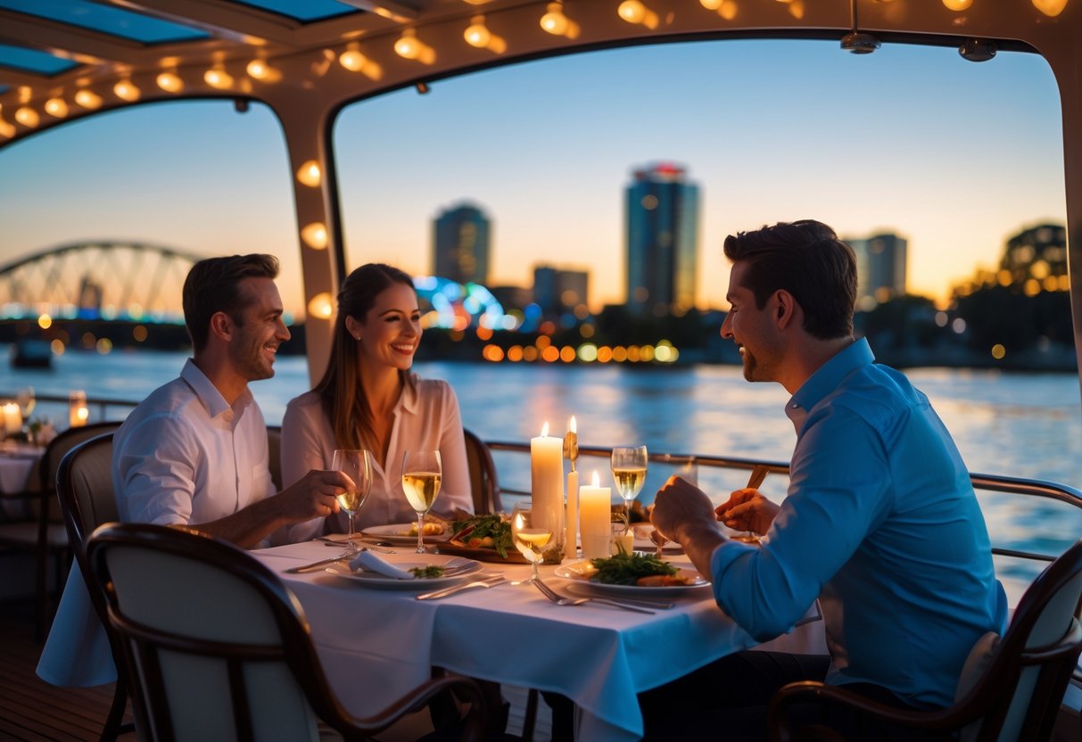Swan River Dinner Cruise Menu