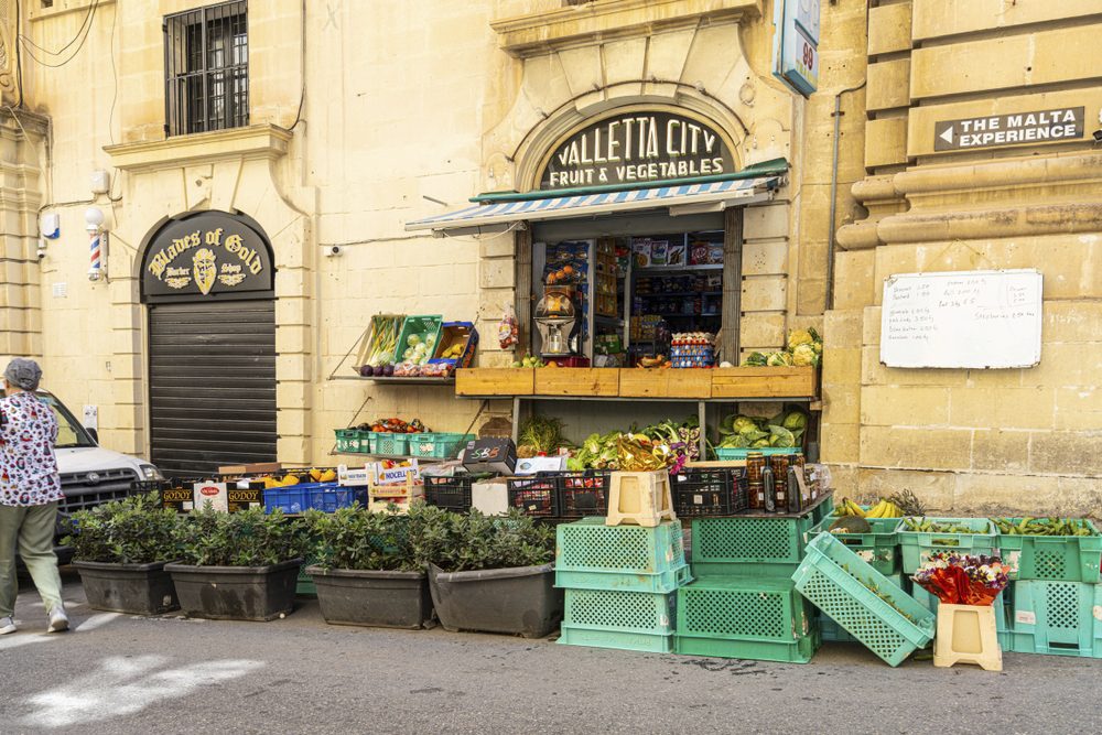 Cost of Food in Malta