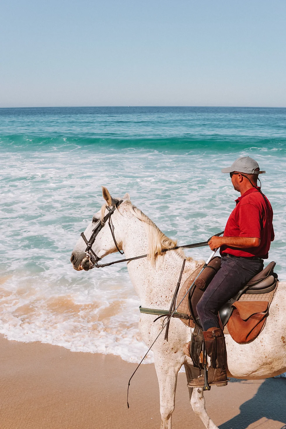 Comporta horseback riding along coastal trails