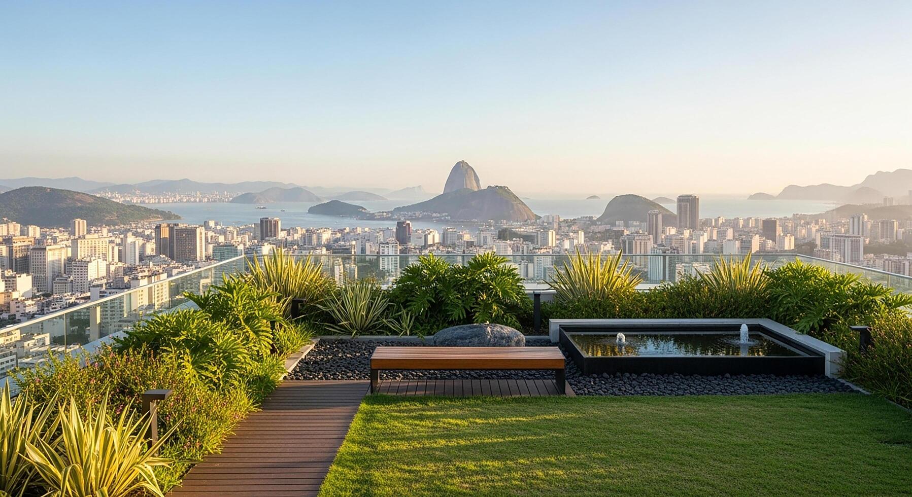 Rear Terrace Sugarloaf View
