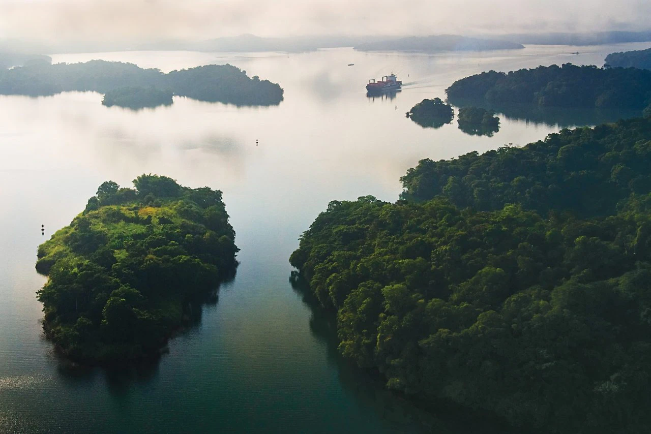 Gatun Lake Ship Channel