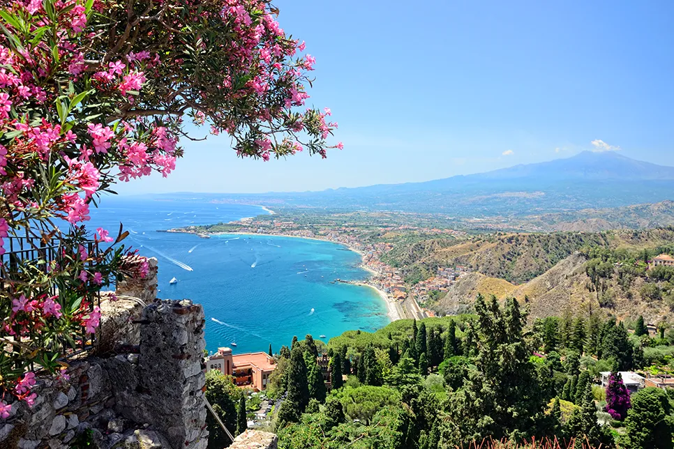 Mount Etna Backdrop