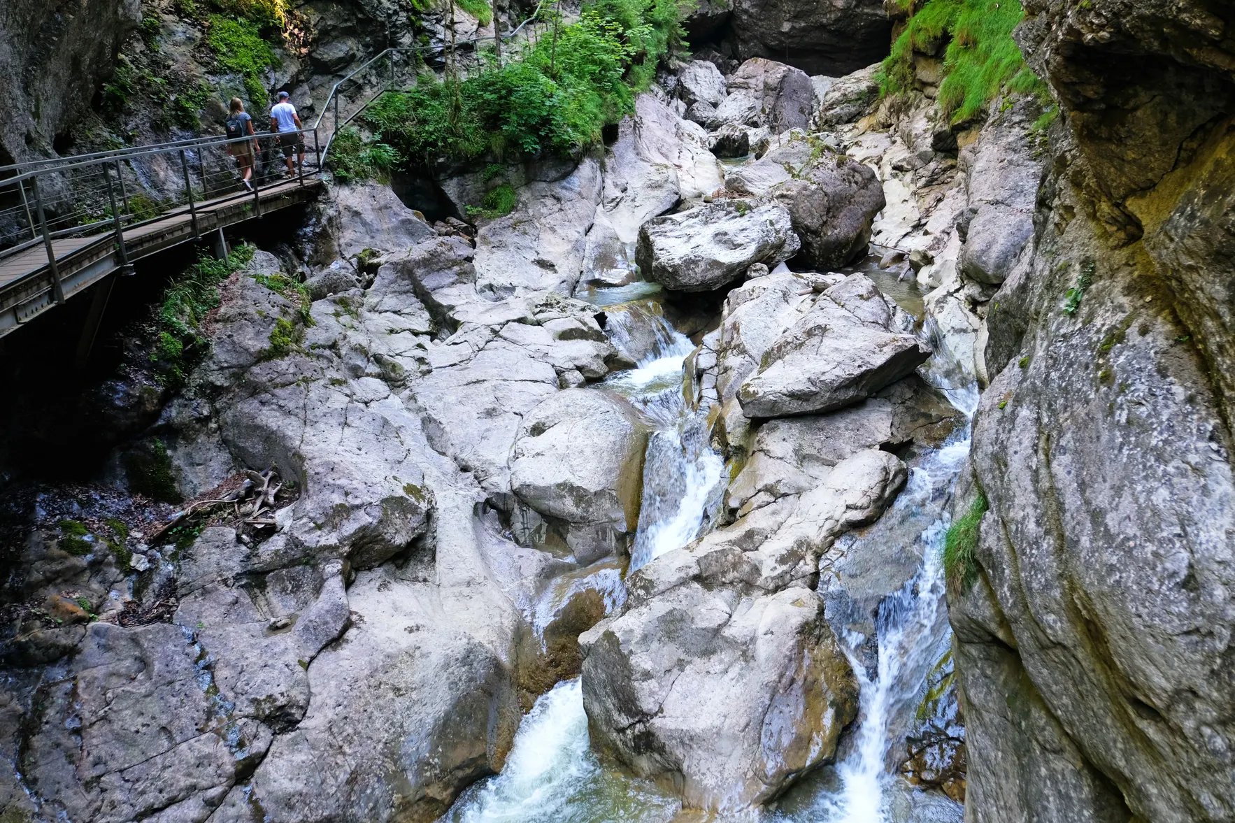 Canyoning Allgäu at Starzlachklamm