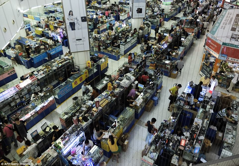 Huaqiangbei Electronics Market