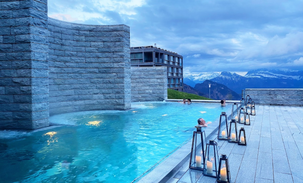 Rigi Mineral Baths Alpine Wellness Experience