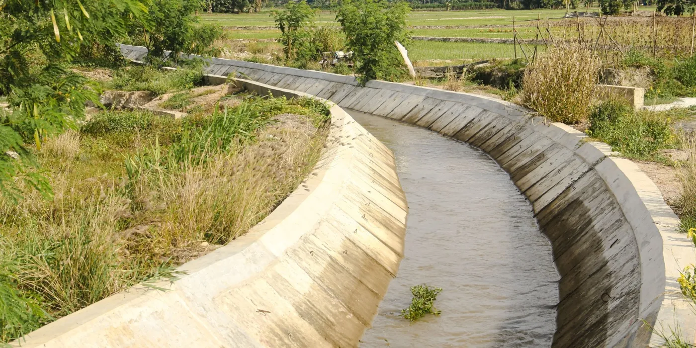 Irrigation Canal Path
