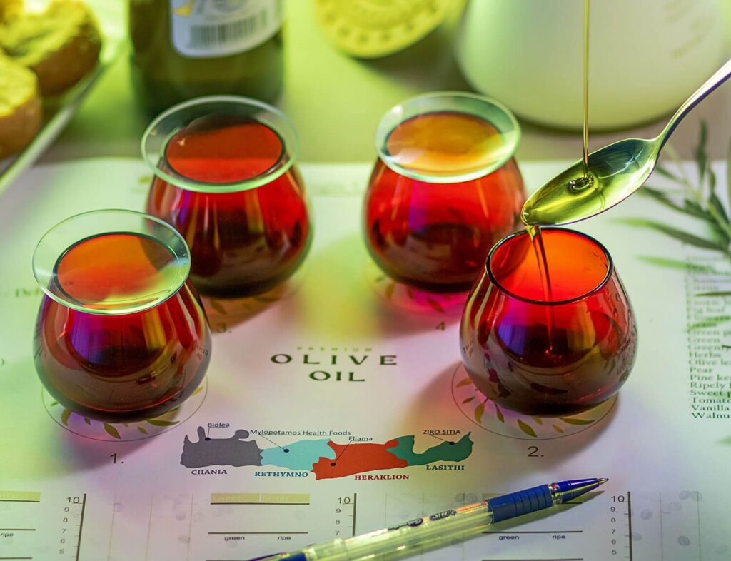 Olive Oil Tasting in Crete