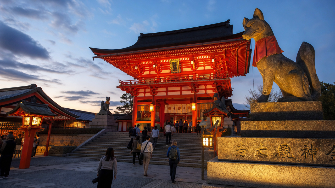 Your experience at Fushimi Inari Night Tour