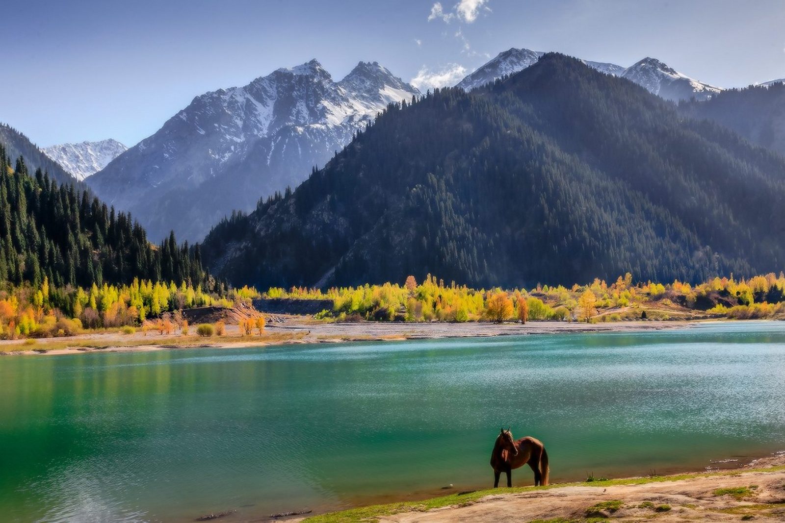 Turquoise Reservoir