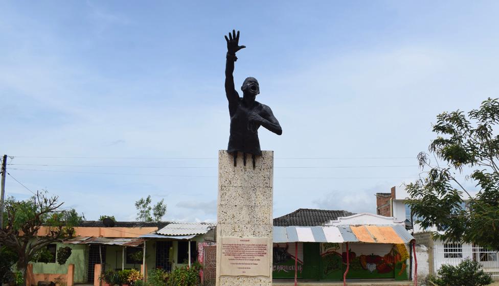 Benkos Biohó Statue