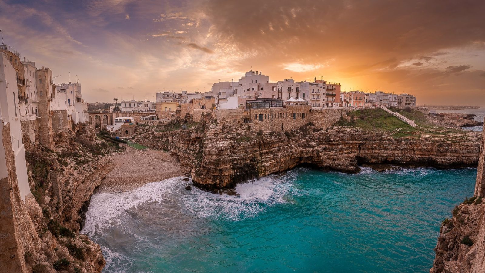 Monopoli Polignano Boat Tour Through Adriatic Sea Caves