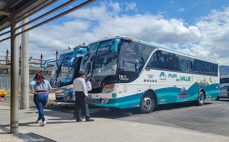 Quito to Mindo Bus Schedule