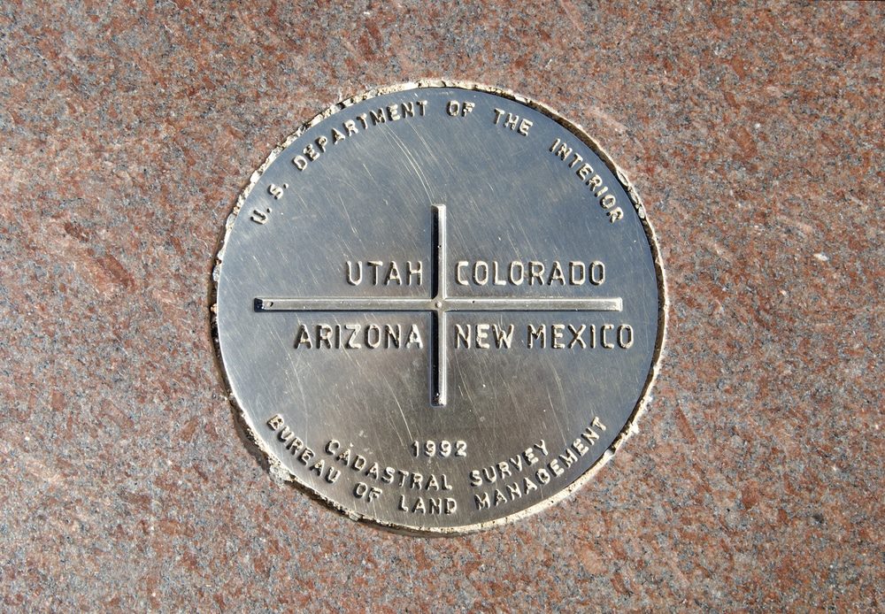 Granite and Brass Marker