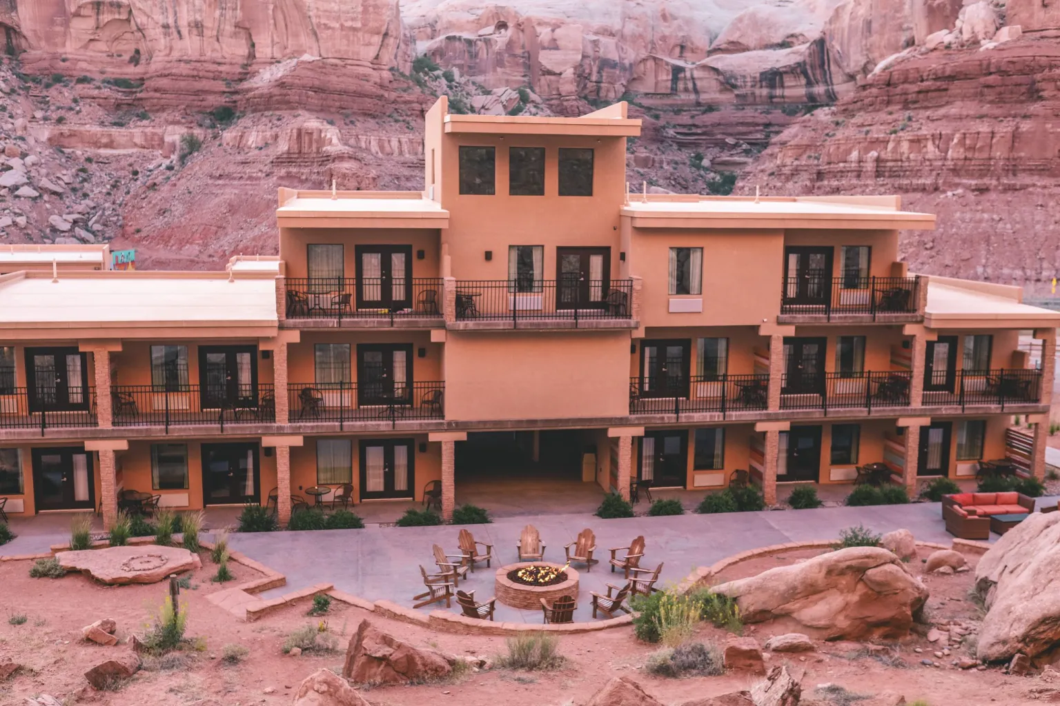 Bluff, Utah lodging district