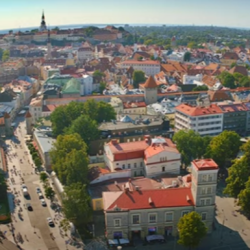 Tallinn Walking Tour Map Pdf