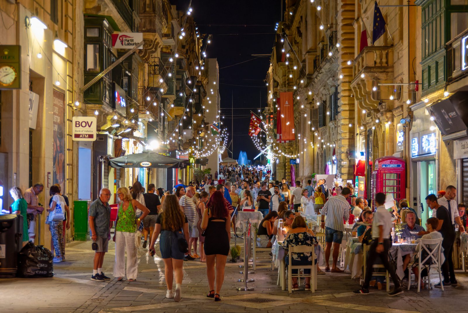 Valletta Walking Tour Map