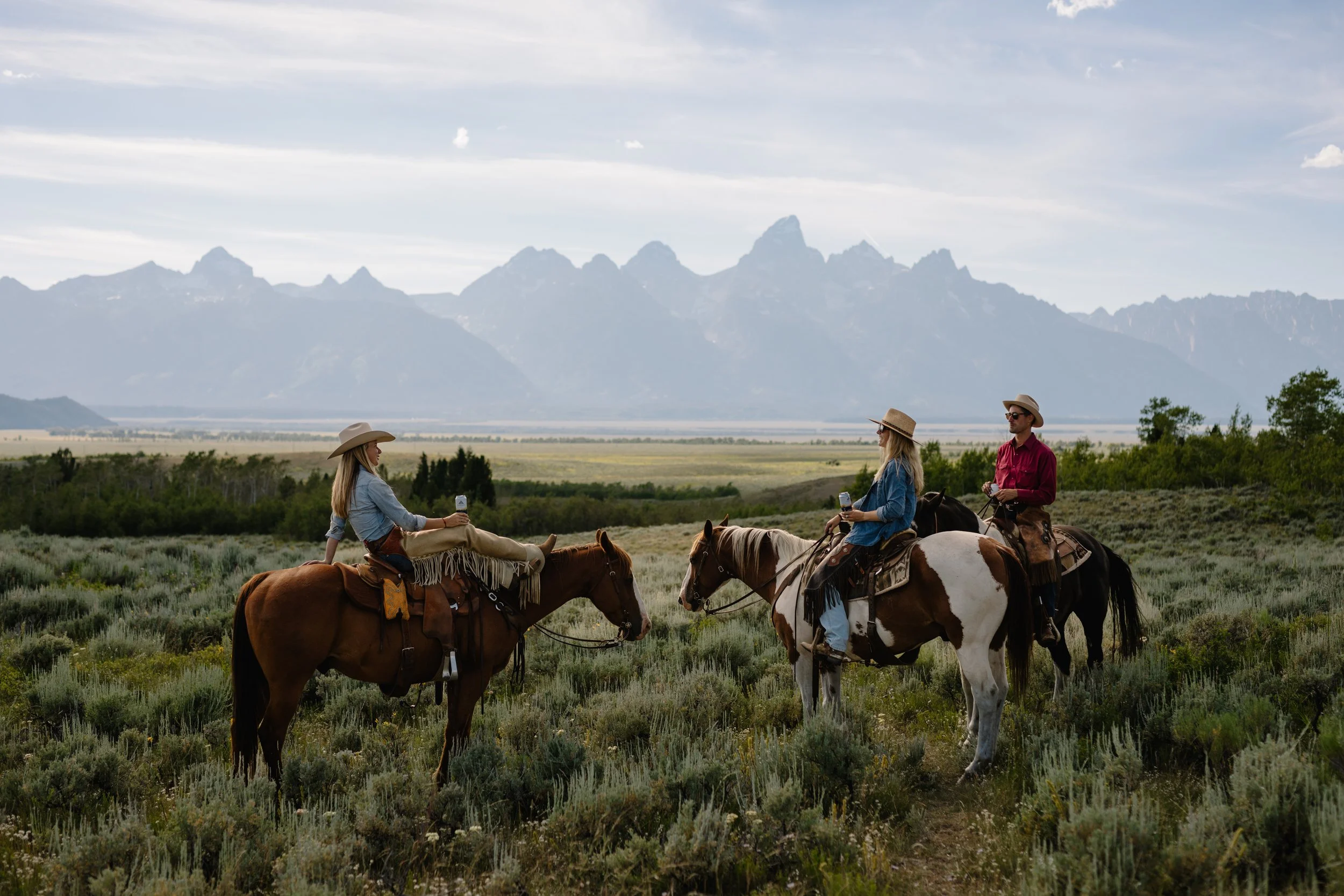 Jackson Hole Horseback Riding Through Mountain Trails